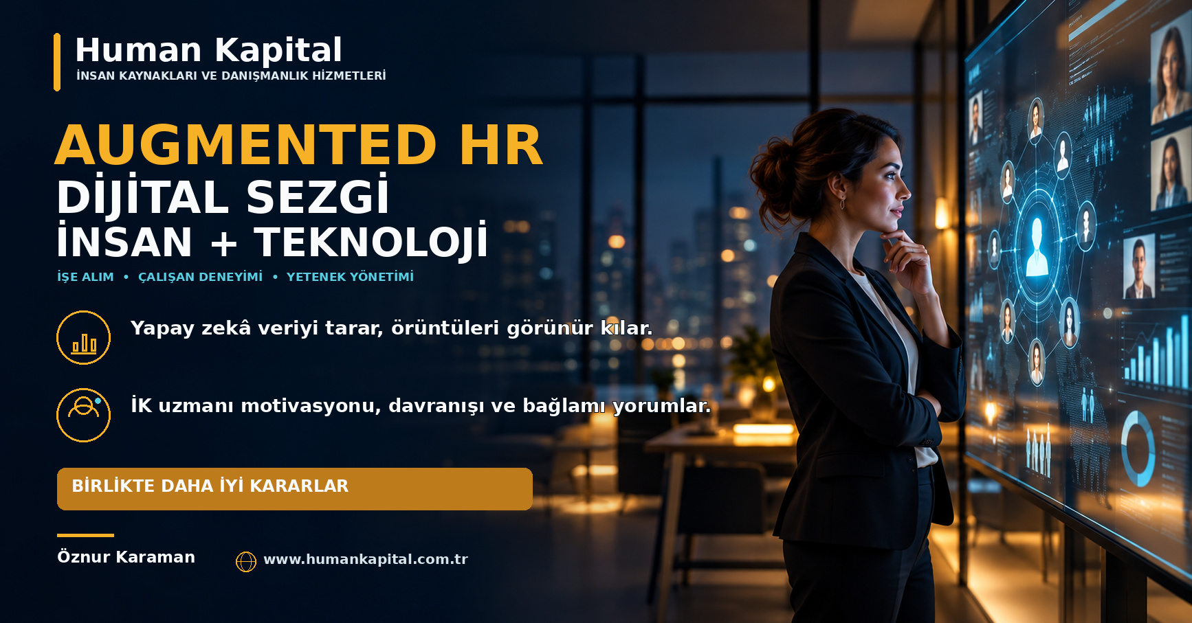 Augmented HR Bağlamında Dijital Sezgi: İnsan ve Teknolojinin Birlikte Çalışması